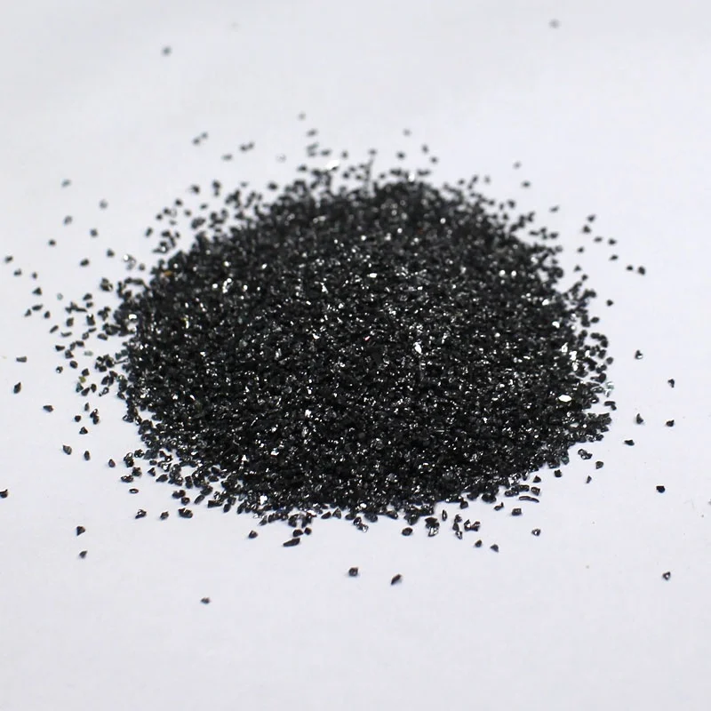 Sic content 99% black silicon carbide abrasive sand for sharpening stone and waterproof abrasive paper