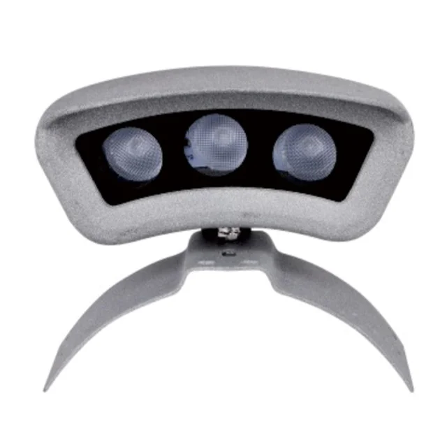 ip65 waterproof curved roof tiles edge eave lamp led corrugated light for ancient building