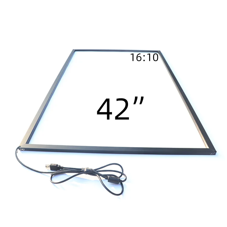 Инфракрасный по индивидуальному заказу 42 дюймоый сенсорный экран накладка с высокой чувствительностью для LED ТВ ПК