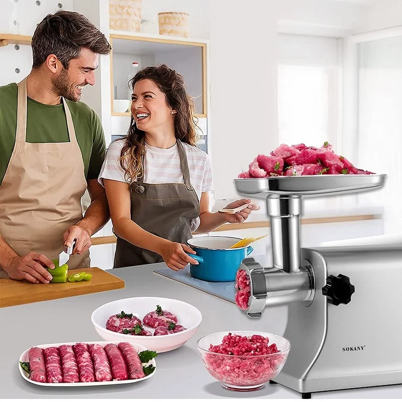 Многофункциональная Мясорубка высокой мощности измельчитель яма аппарат для шлифовки