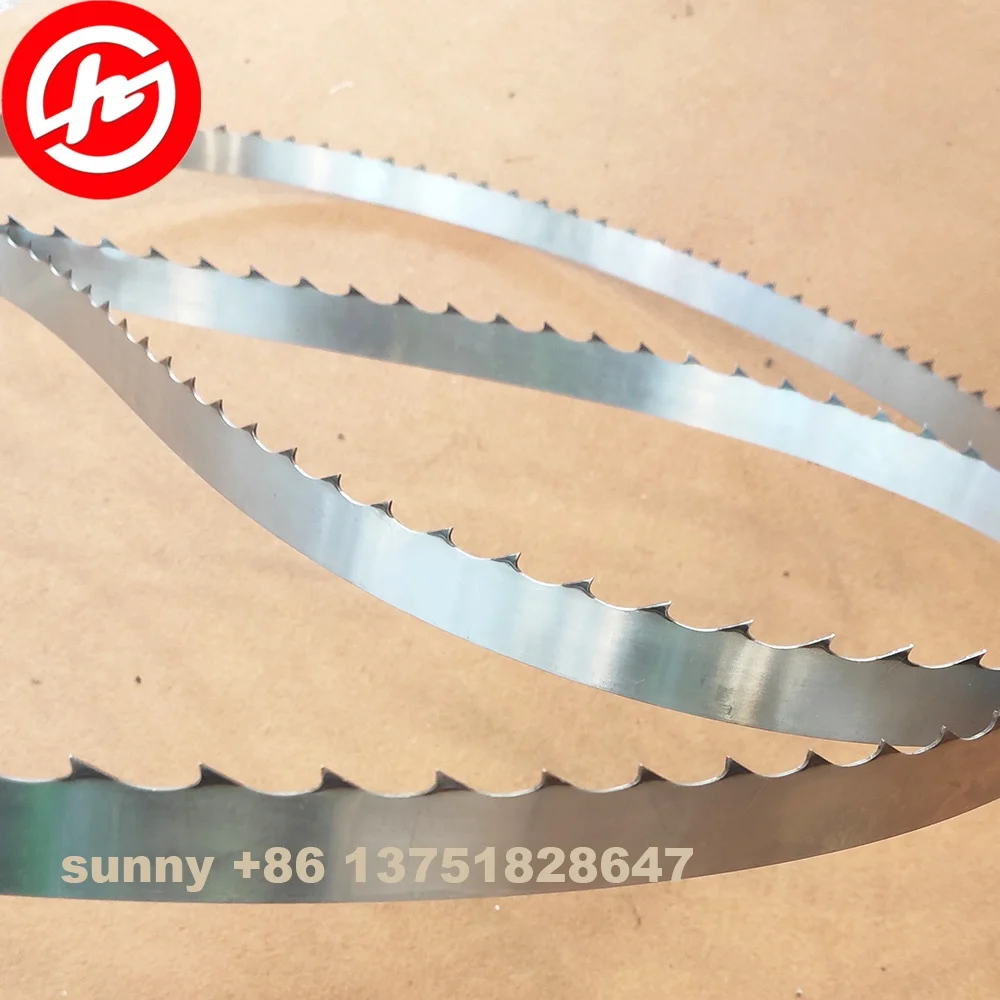144 sawmill blade hard wood razor model band saw blades for lumber band saw blade