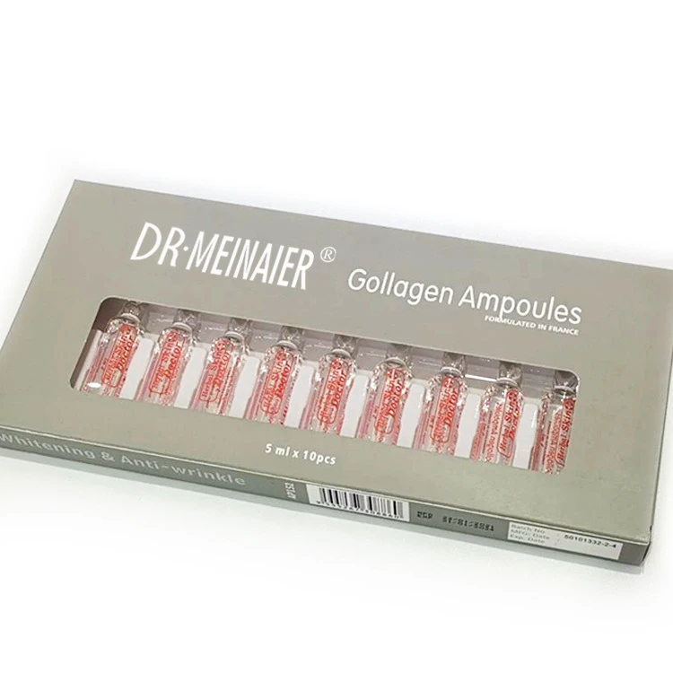 private label acne removal face skin care set collagen ampoules whitening hyaluronic acid serum ampoule