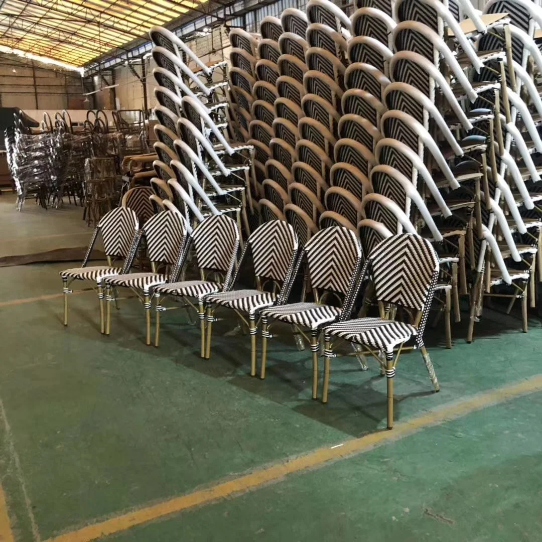 (SP-OC354) stacktable кресло с алюминиевым каркасом бистро из искусственного ротанга садовая