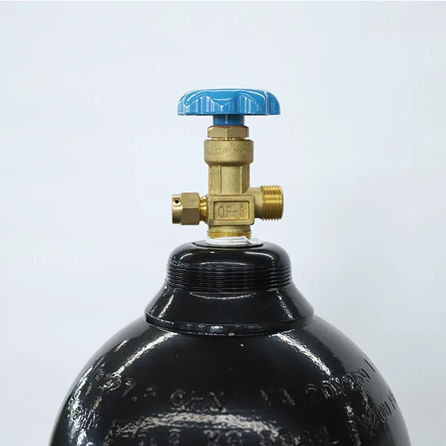 40L seamless oxygen cylinder O2 industrial oxygen tank