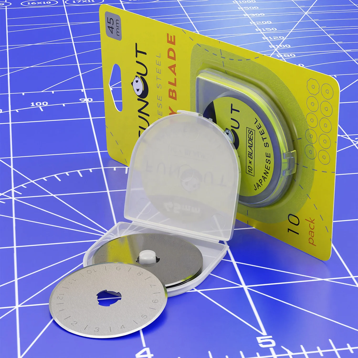 Effortlessly Cut through Fabrics with Our Rotary Cutter SKS-7 Round Blade - Order Now for Precise Cuts