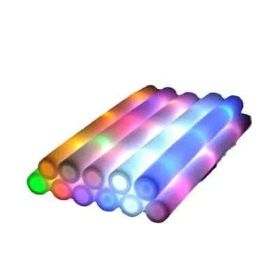 Colorful sponge foam glow-stick concert should support the glitter stick bar performance large LED light-stick props
