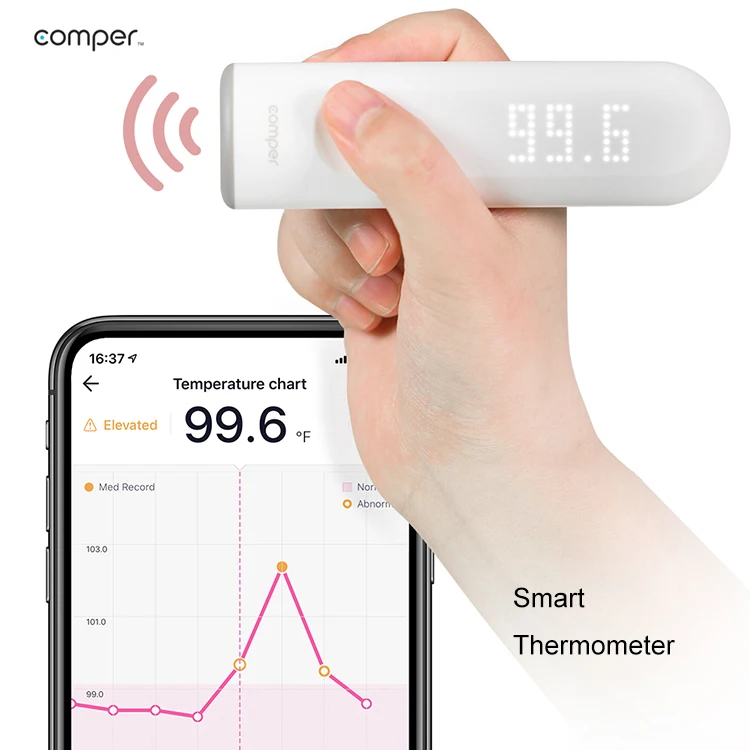 
Comper IR-FT Factory Wholesale Baby Adult Electronic Non Contact medical infrared forehead thermometer Thermometer 