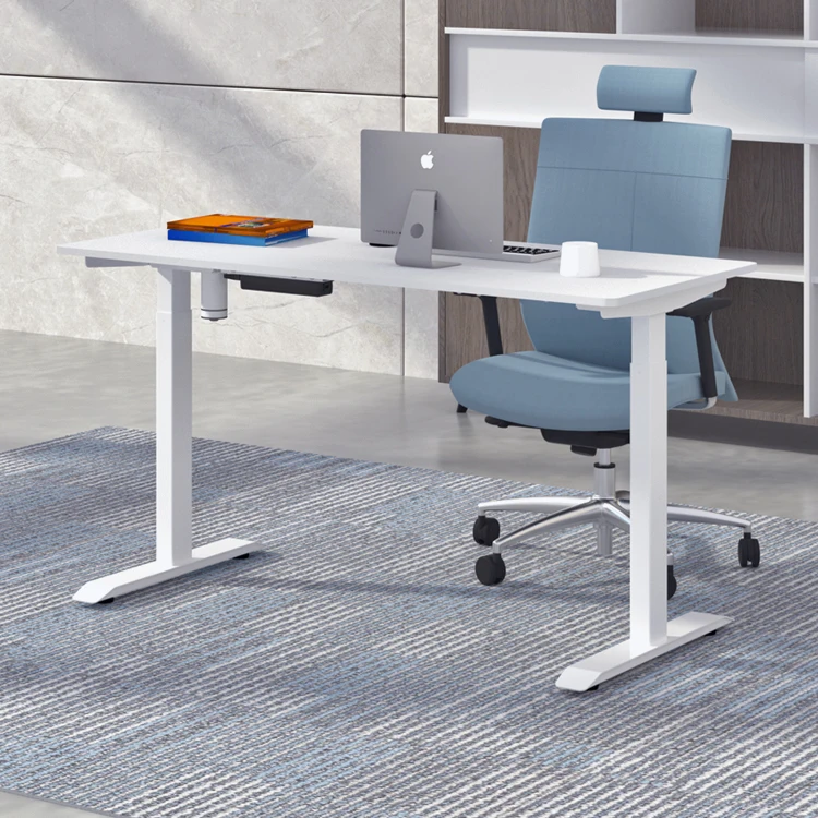 Самая лучшая цена, оптовые продажи с фабрики, одиночный мотор столы с регулировкой по высоте, классические офисные домашний электрический стол ноги с 10 летним опытом