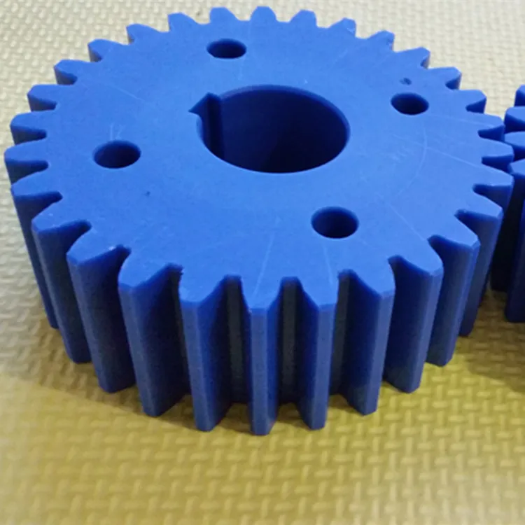Precision customized nylon mini plastic spur gear peek top gear