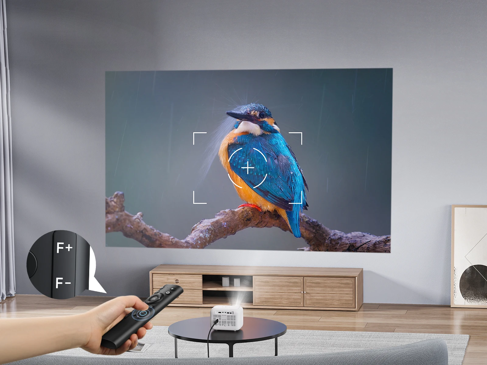 Yaber Mini Projector with Electric Focus 12000 Lumens 1080P 40 Keystone Correction Beamer with BT WIFI Proyector Wholesale OEM