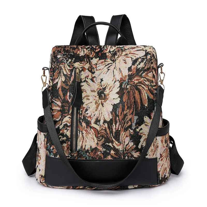 Durable Nylon Style Cloth School Backpack Pretty Girl School Backpacks Women Travel Bags Fashion Women Backpack