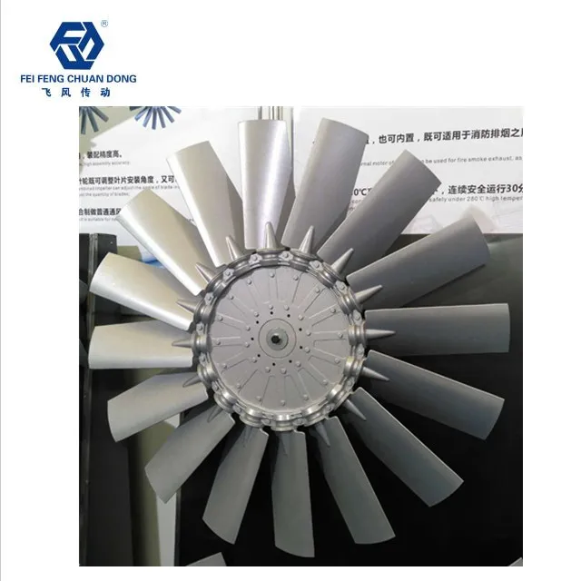 Factory supply Aluminum alloy die casting fan impeller