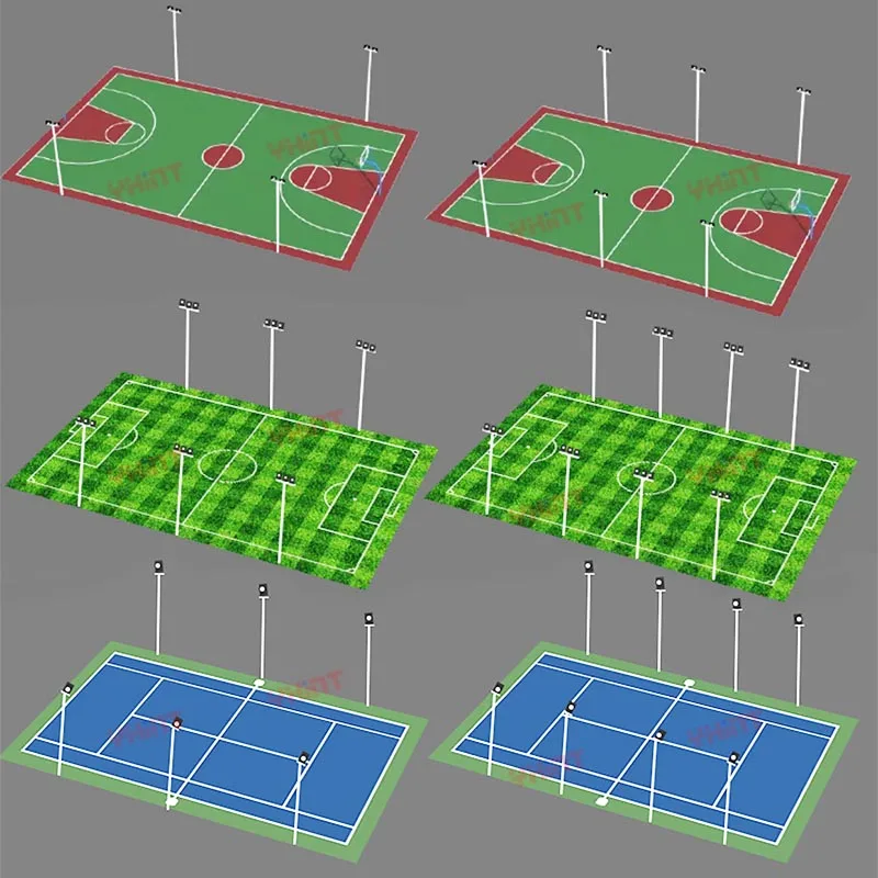 Светодиодный прожектор для стадиона с высокой мачтой уличный спортивный полевой светильник 400 Вт 600 900 1200 1500