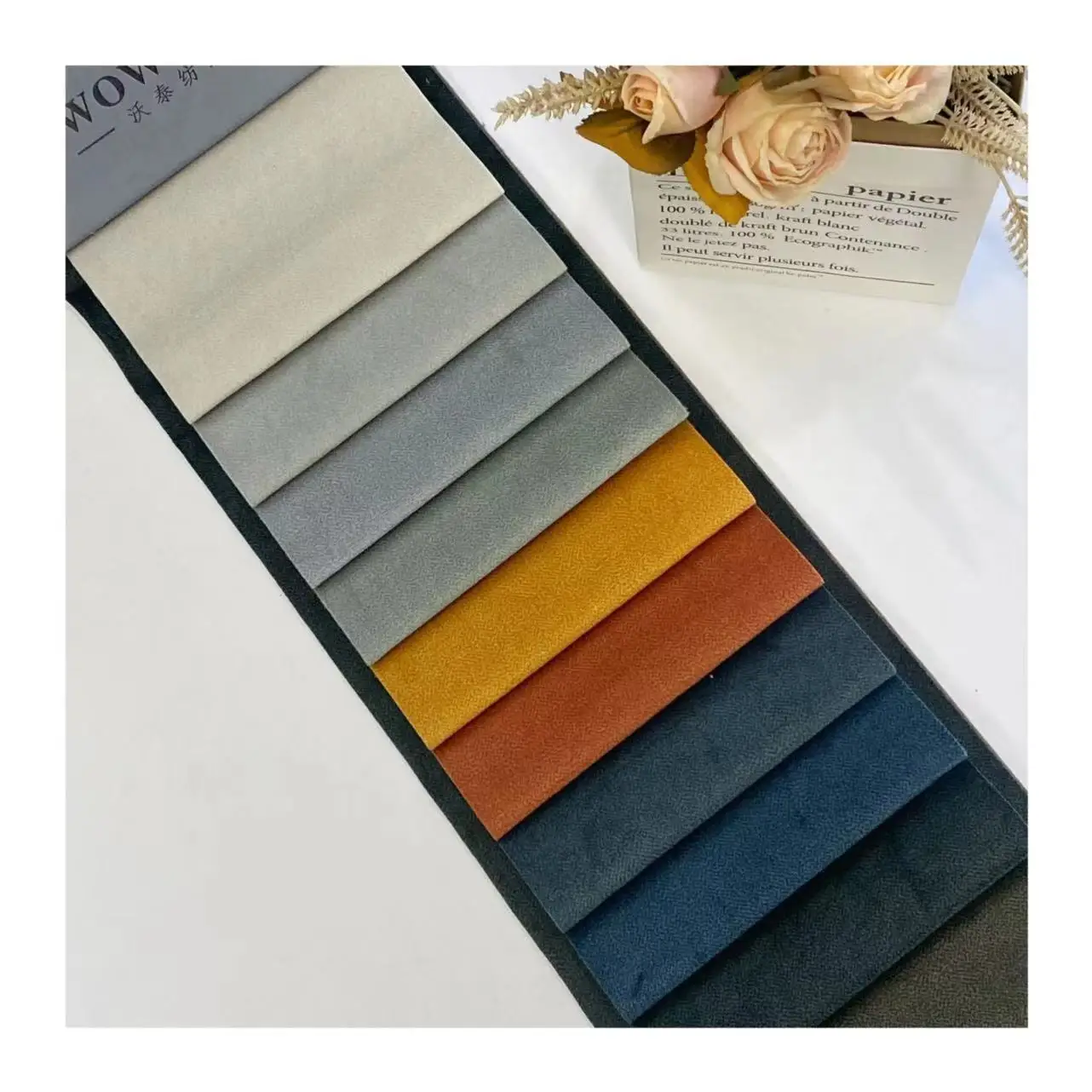 Wholesale 100% Polyester Knitted Mosha Velvet Sofa Fabric Velour Material for Cushions Printed Raw Material at Cheap Price