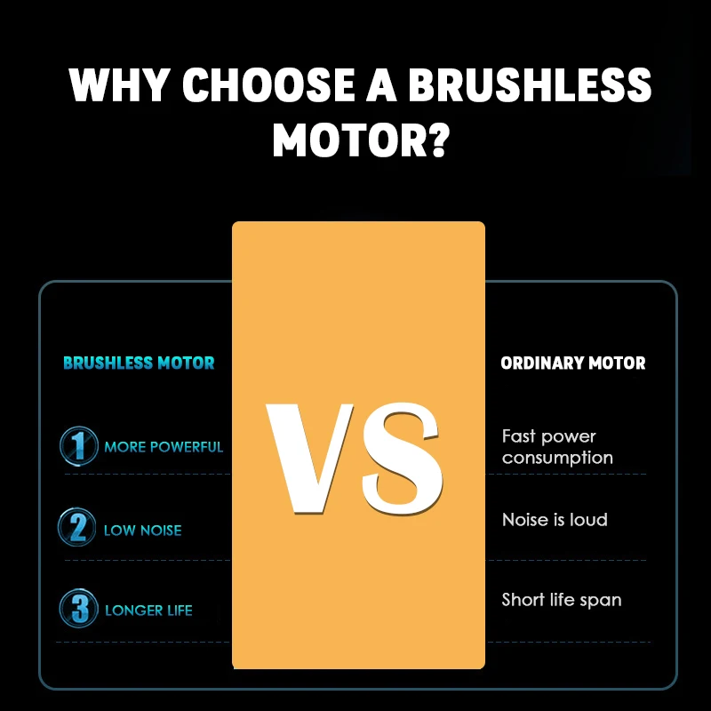 2023 Pro Electric BLDC Hair Clipper Multifunctional Brushless Motor Hair Trimmer With Black Graphite Blades