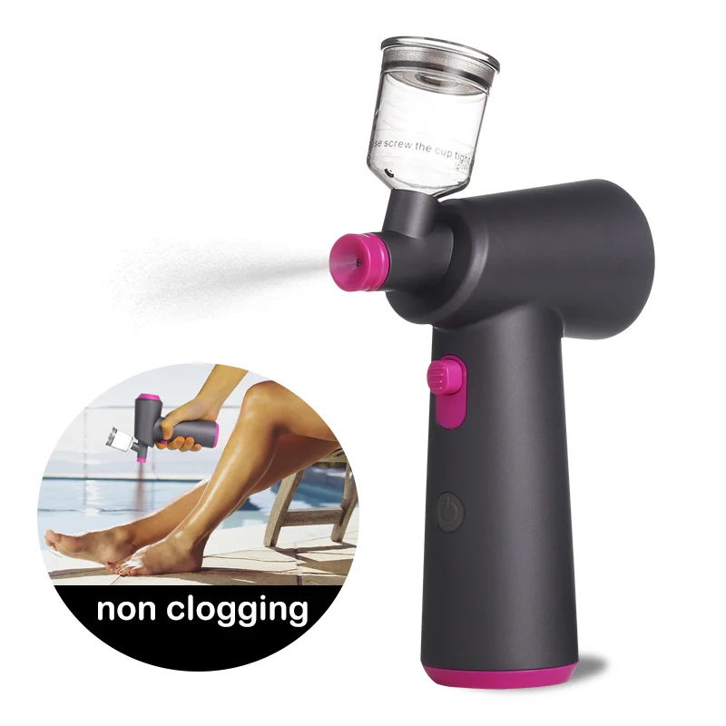 Cordless Air Self Tanner compressor airbrush Sunless Spray Tanning Kit