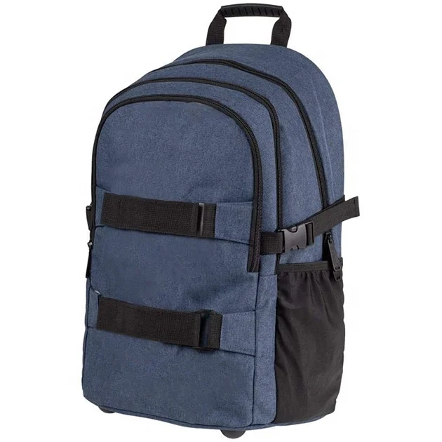 Factory Printed Boy Teen Daily Outdoor Street Travel Peenyboard Holder Laptop Bag |Long Skateboard Carrier Shoulder Backpack