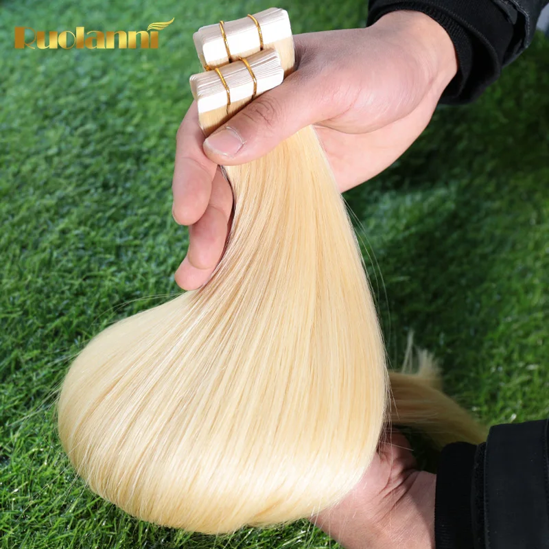 Фабрика 12a, бесшовная лента для наращивания волос, Оптовая продажа, поставщики натуральных человеческих волос с выравненной кутикулой