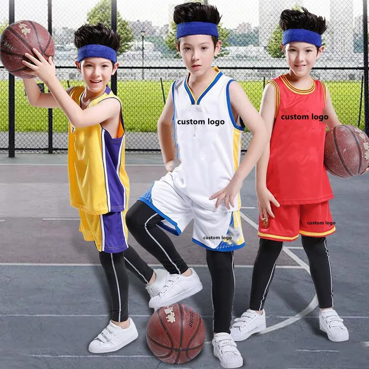 Custom logo Kids Basketball Uniforms James Wade Butler Jersey private label children basketball jerseys