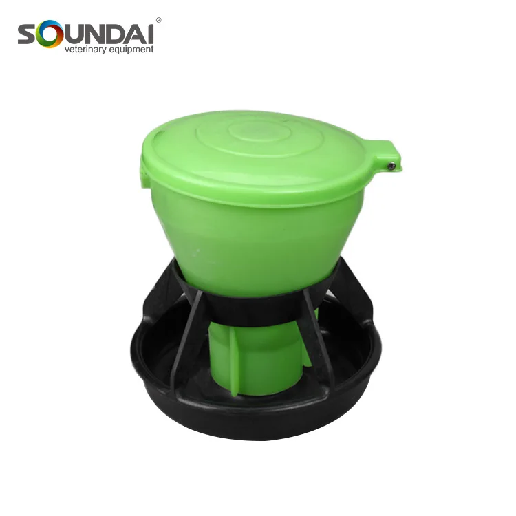 Factory Price PP Plastic Automatic Pig Chicken Feeder for Poultry Farm