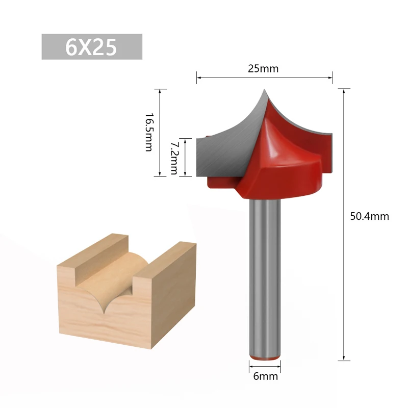6MM Shank Sharp Mouth /Carving Knife Woodworking Fancy Milling Cutter Engraving Machine /Door panel  Knife