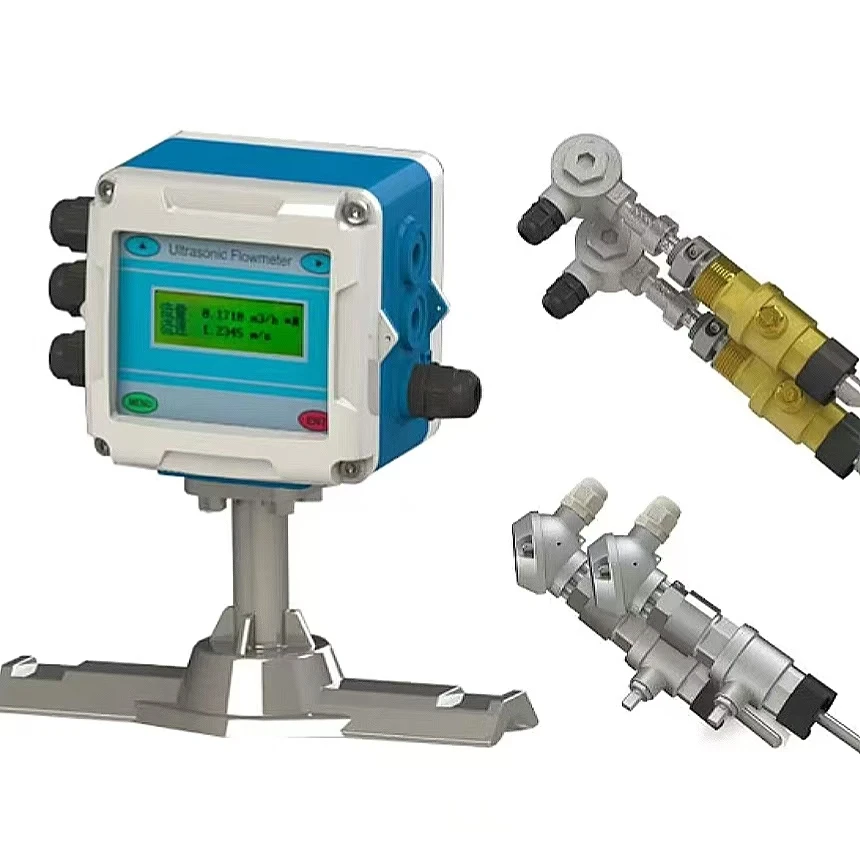 TSONIC TUF-2000F low cost fixed mounted insertion type ultrasonic heatmeter