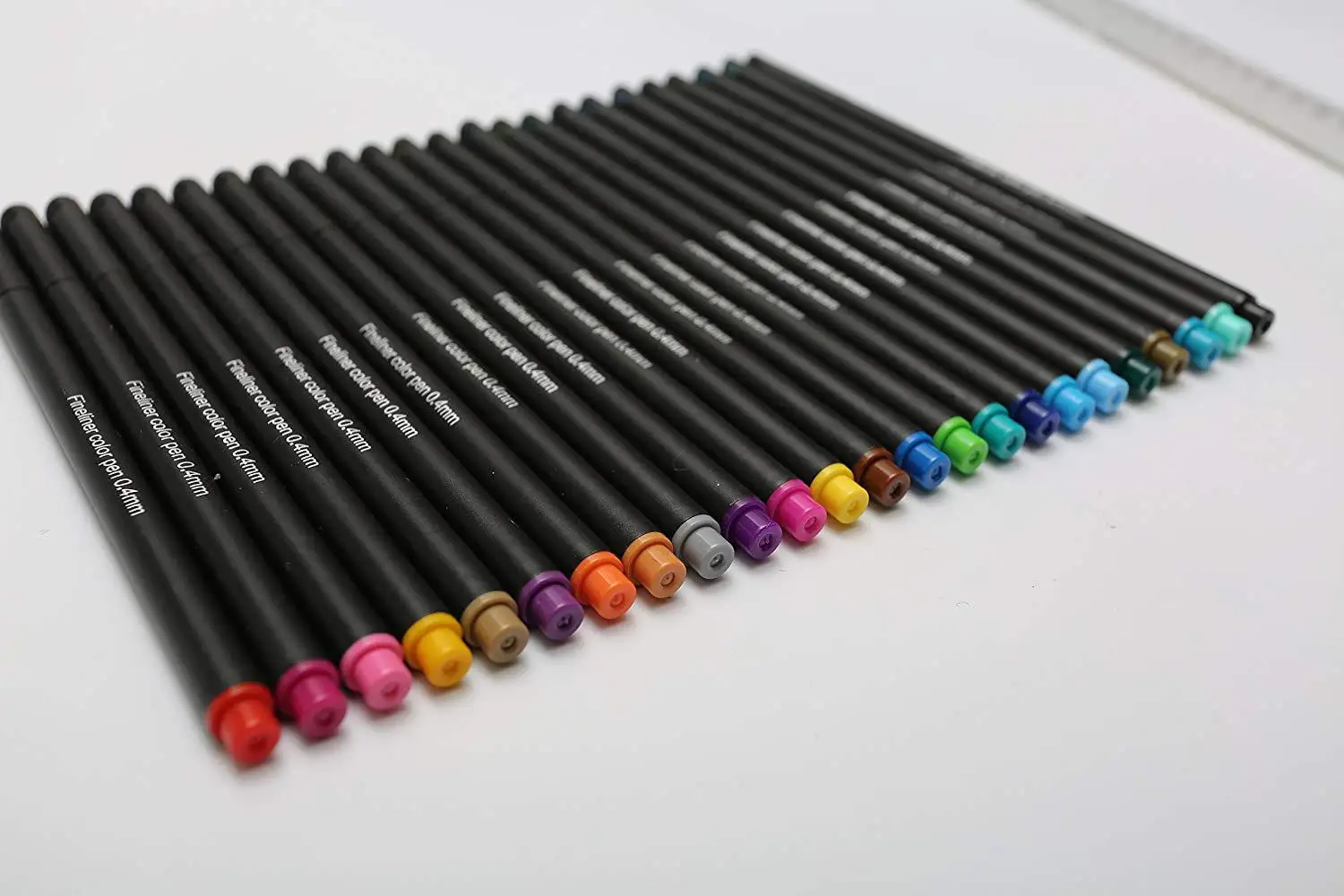 New Amazon 24-color Fine liner Color Pen Set  Hook Line Pen Porous Fine Point art Markers Pen