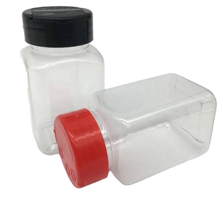 100ml spice jars packaging square spice bottles with lids