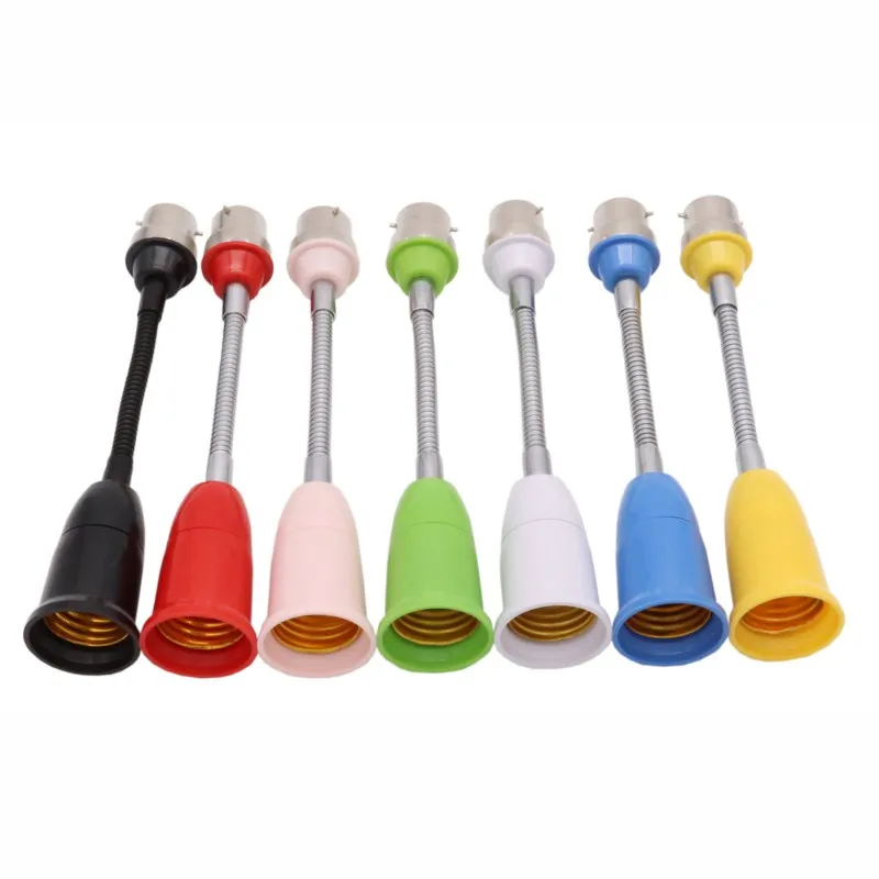 Electrical Wall Light Bulb Socket Extension, Light E12 E14 Bulb Lamp Adapter Converter Holder Extension Adapter, LED lamp holder