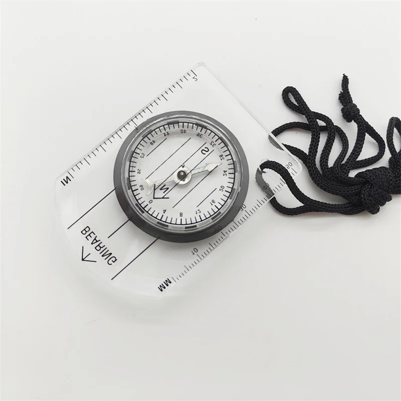 JK-ZNZ-007 Orienteering Compass Hiking Backpacking Camping Compass Map Reading Outdoor Waterproof Compass