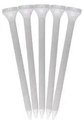 Plastic Golf Tees 3 1/4 inch  Vibrantly Colored, Professional Durability and Quality