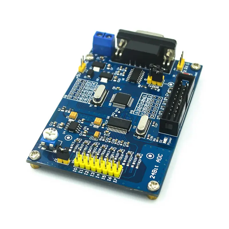 High precision acquisition module ADS1256+STM32F103C8T6 industrial control development learning board 24 bit ADC power supply