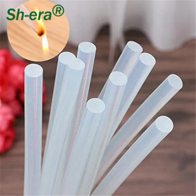 
Factory Direct Sales 11mm 100% Transparent Hot Melt Glue Sticks for toys and handicrafts 