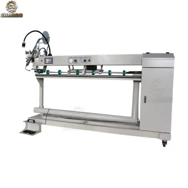 Lengthen hot air pvc plastic banner welder machine hot air pvc coated fabric welding machine for membrane