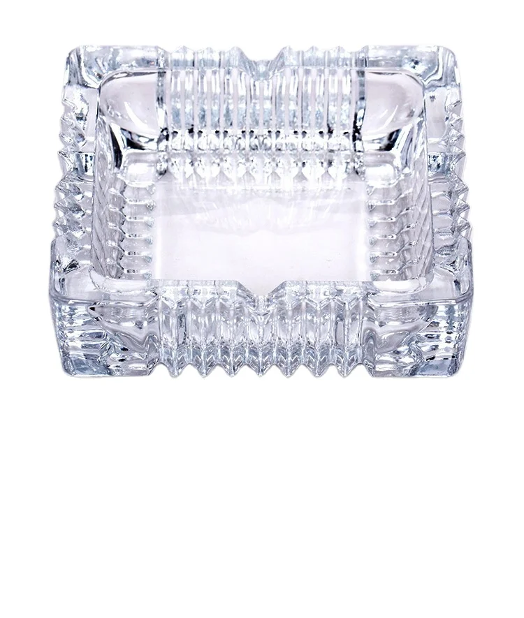 Cigarettes Cigars Octagon Large Rainbow Glass Pocket Coating Crystal Ashtray