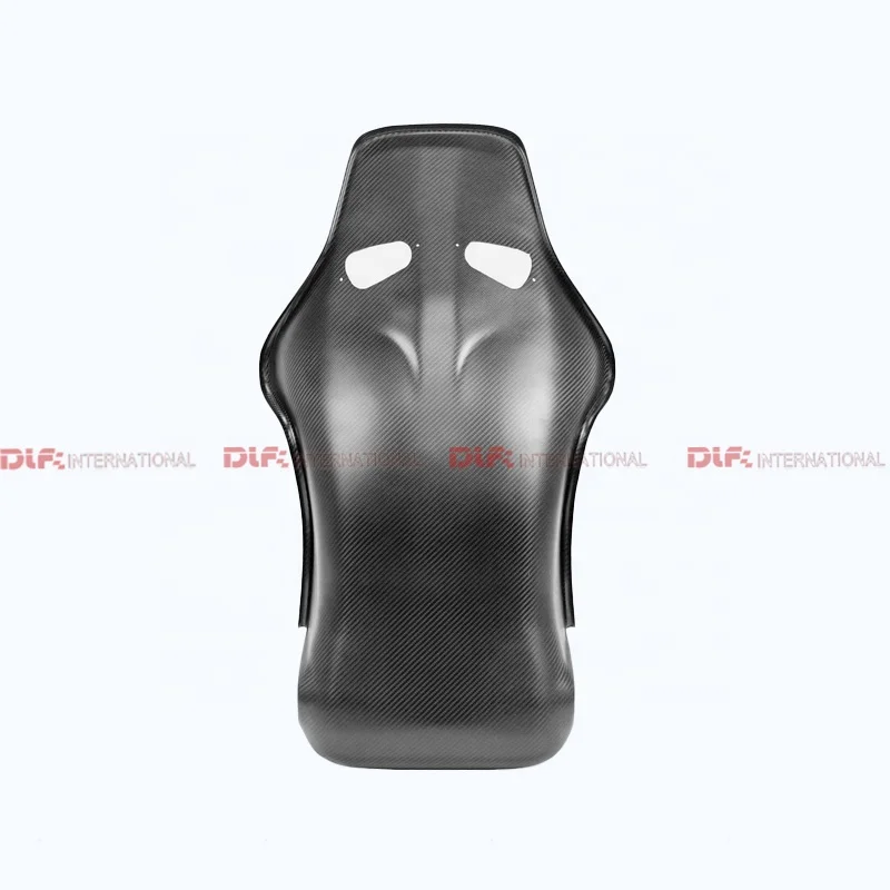 Top Quality Seat accessories For Recaro RSG Bucket Seat Matte Dry Carbon Backing Cover Enhance appearance