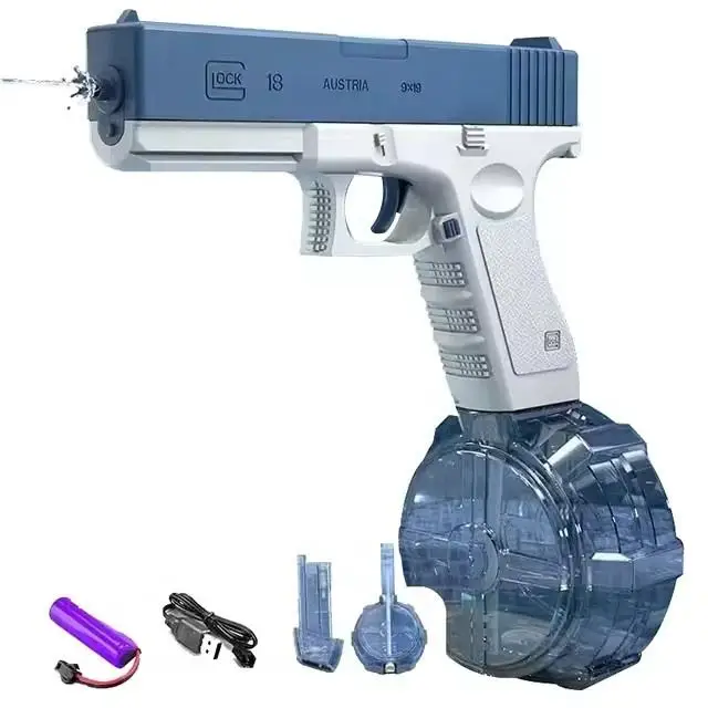 NEW Best Quality Electric Water Gun Automatic Powerful Water Squirt Gun for Kids Outdoor Summer Toy Gun