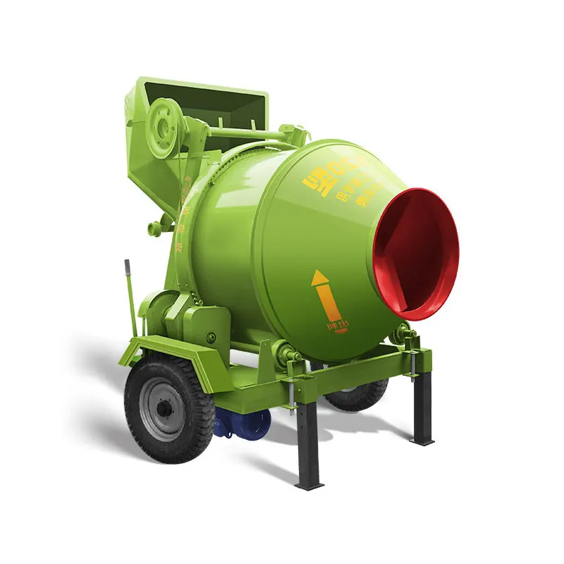ZEYU Factory Manufacture JZC320-E Concrete Mixer Automatic Climbing Bucket Feeding Cement Mortar Drum Type Climbing Bucket Mixer