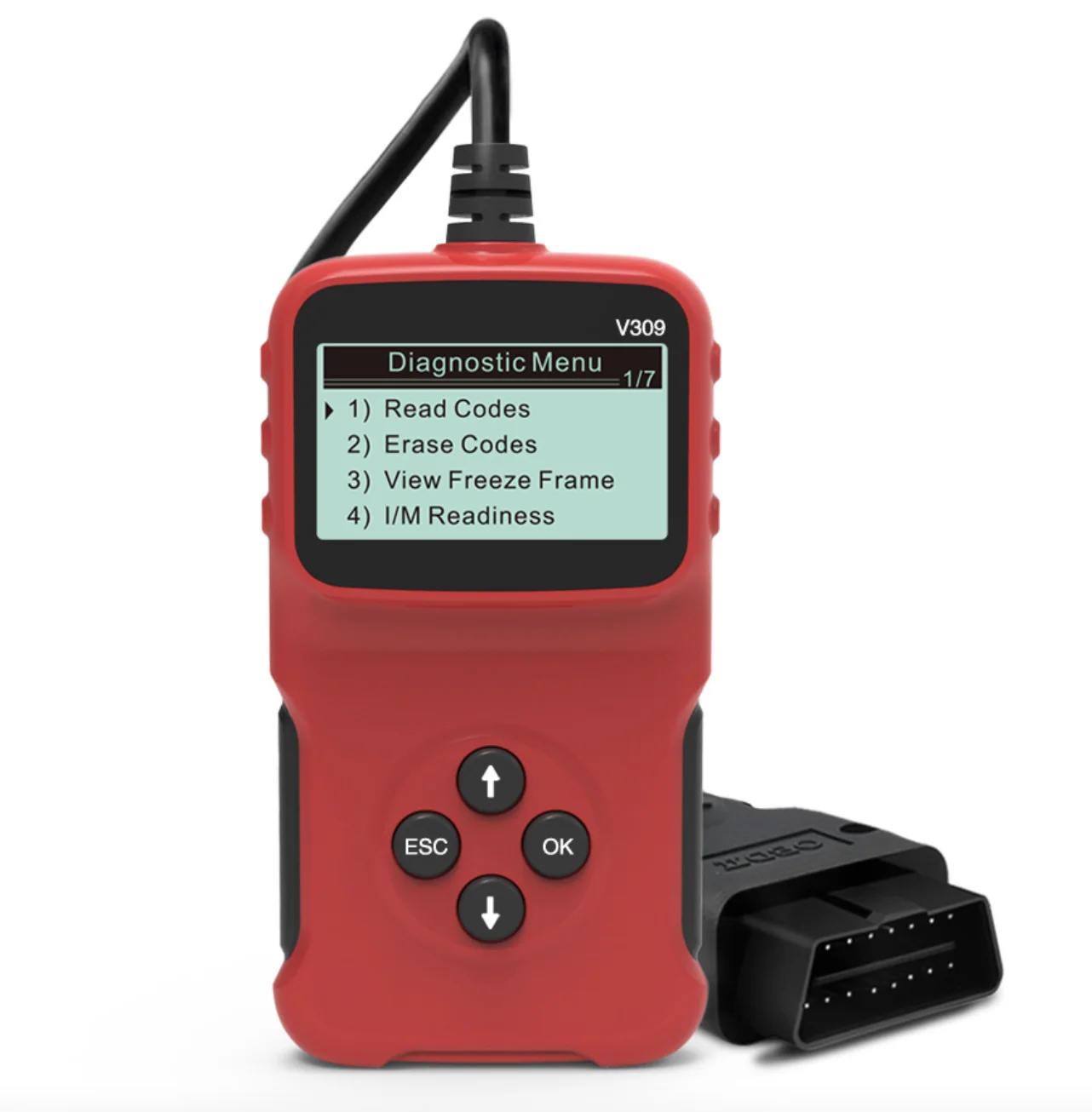 
Vehicle fault detector ELM327OBD2 automotive diagnostic instrument tool reader 