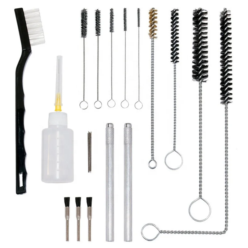 23 Pieces Nylon Brush  Kit For Cleaning And Maintenance Spray Gun