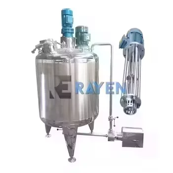 Industrial Mixing Equipment Blender emulsifying mixer Storages Tank Stainless Steel Liquid Soap Mixing Tank