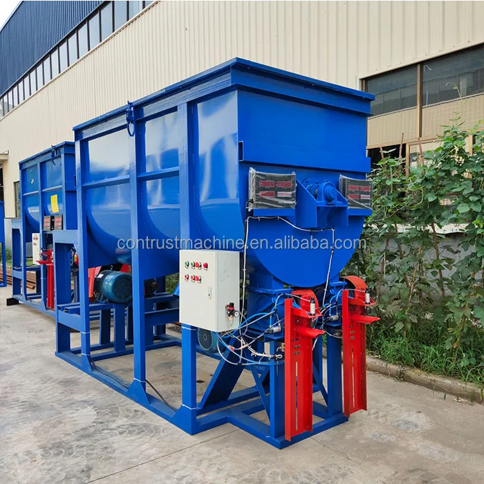 Simple Dry Mortar Mix Plant Production Line With Bag Packing Machine