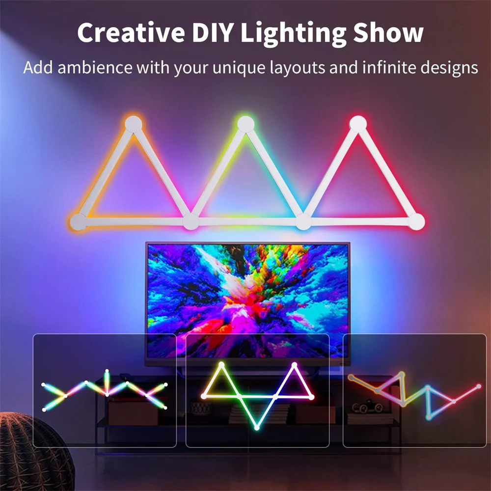 Смарт-светодиодный светильник RGB для компьютерных
