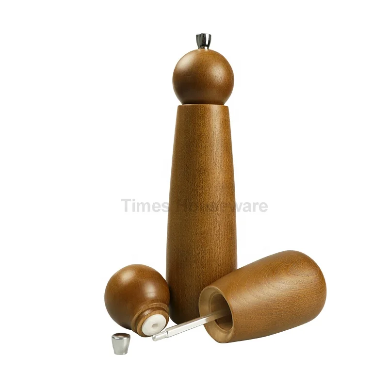 
Custom Wood Pepper Mills Grinders,Salt And Pepper Grinder 2 in 1 