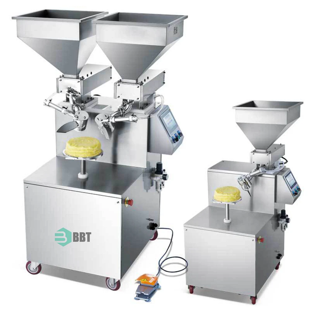 Professional Mille Crepe Cake Machine Cake Decorating Machine For Automatic Cream Coating And Smoothing