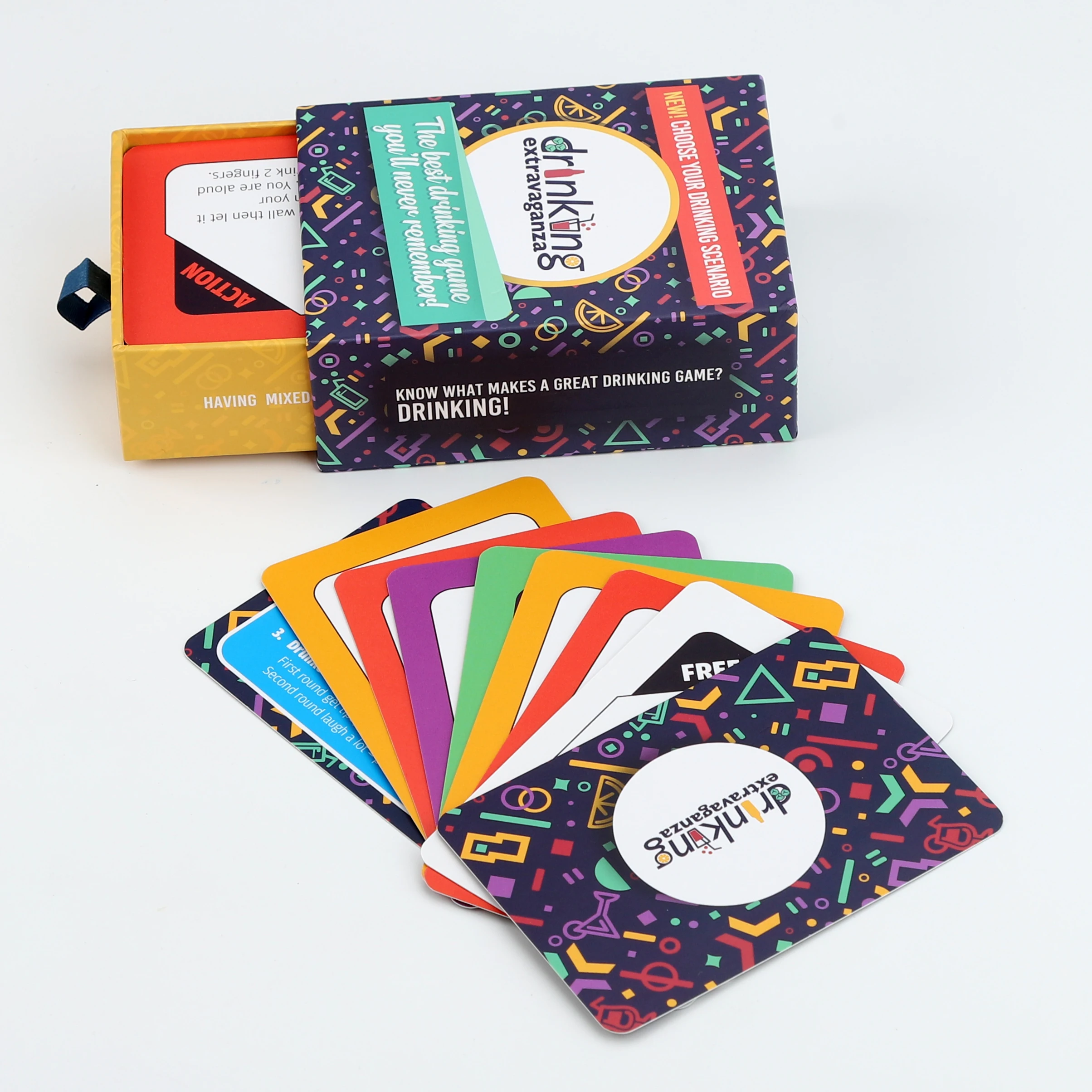 Custom printing paper poker playing trading card games