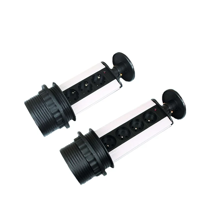 Wholesale Eu Desktop Pop Up Retractable Electric Socket Electric Switch And Socket