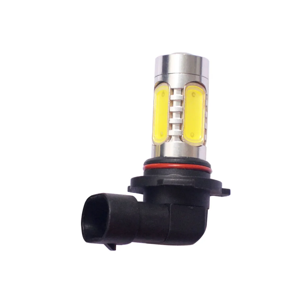 red white yellow CE DC 12V Canbus Super bright 9006 H11 7.5W COB auto led driving fog light hb3 9005 car led bulb