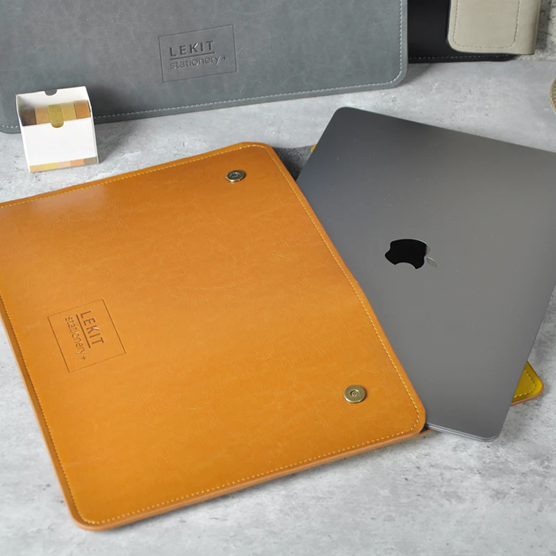 Защитная сумка для ноутбука из искусственной кожи для Macbook Pro 13 M1, чехол для ноутбука Air 13,3 15,4 16 дюймов