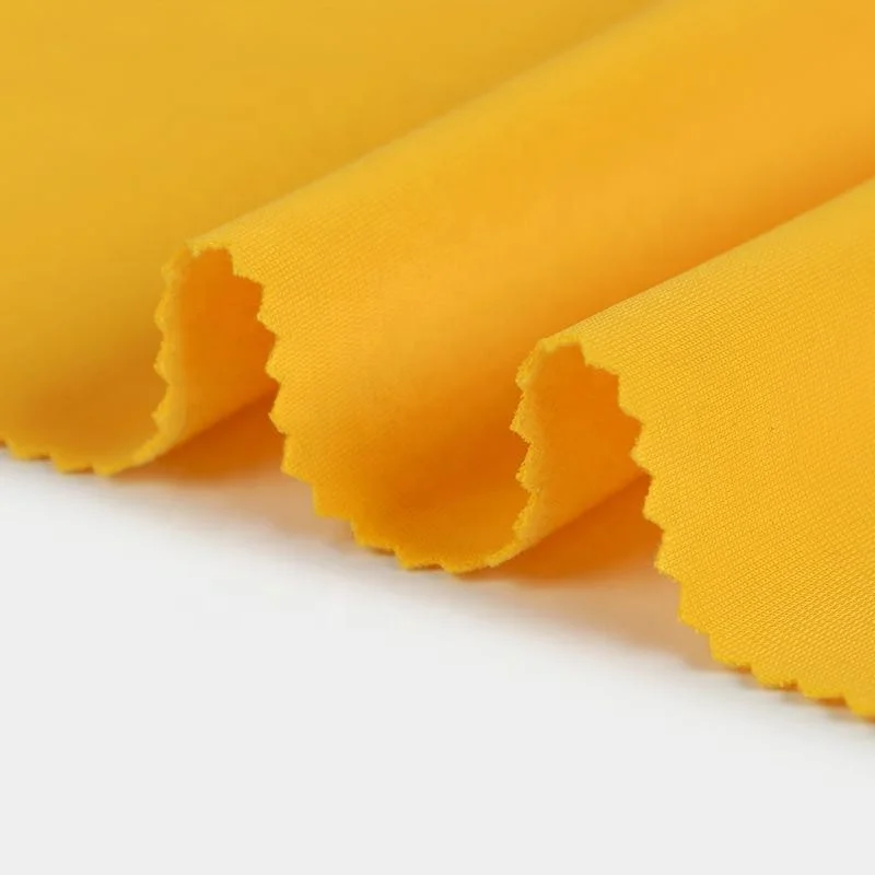Super Poly 100%polyester Trinda Fabric for Sports Wears Shanghai Free Velour Fabric Tricot Brushed Fabric Knitted TT Warp Suede